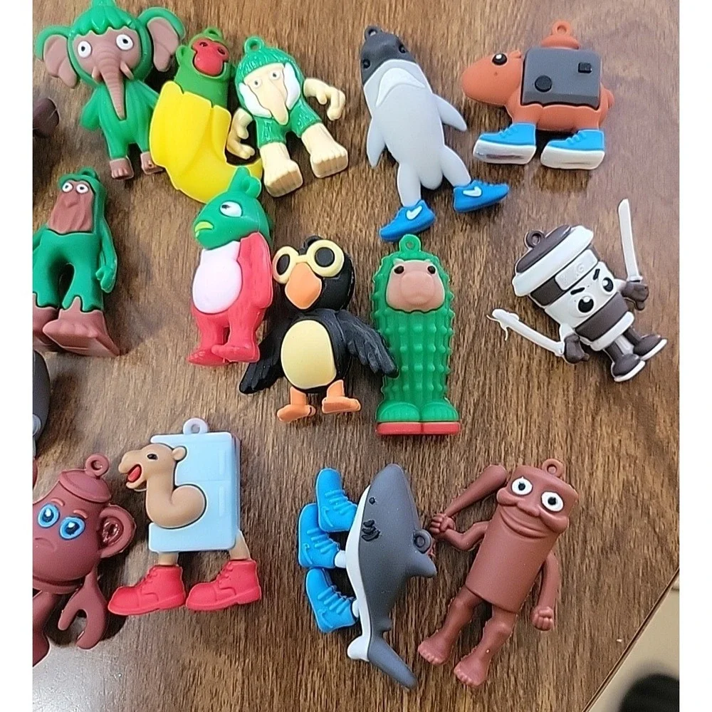 Italian Brainrot Toy Set Desk Decor Car Accessories Bag Charms figures keychains